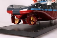 custom made model of 90m Ocean Tug of type ULSTEIN AX104